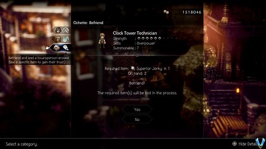 Octopath Traveler II - For Whom the Clock Tower Tolls Walkthrough