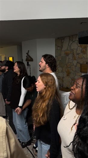 This special moment happened a few weeks ago as our worship team gathered to lift up the name of Jesus together. 🤍 | Jesus Image