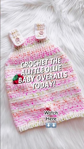 You’ll love it 😍 Adorable baby Romper NEW CROCHET TUTORIAL #crochetforbaby #shorts