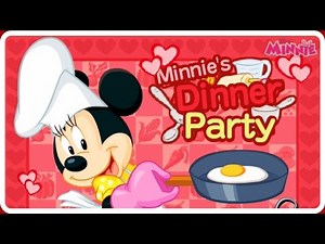 ♡ Minnie's Dinner Party - Mickey Mouse Baby Cooking Games for Kids