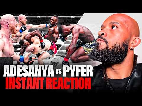 "NO IZZY!!!" | ADESANYA vs PFYER + HALL OF FAME INSTANT REACTION!