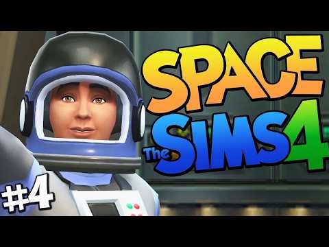 Sims 4 - SPACE? Being an Astronaut in The Sims 4 (Sims 4 Funny Moments) #4