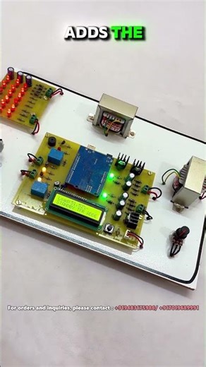 Automatic Load Sharing Using Parallel Transformers #tranformer #ardunio #finalyearproject #eee #ece