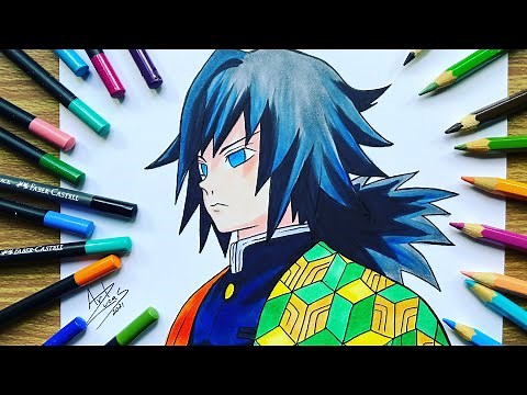 How to Draw Tomioka - Kimetsu no Yaiba / How to Draw Tomioka
