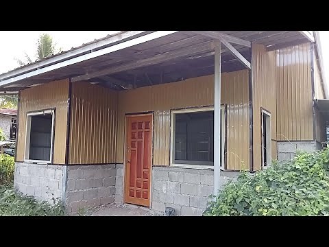 Low-Cost Half-Metal Cladding House Design Ideas | Budget-Friendly Home Designs | Dream House Designs