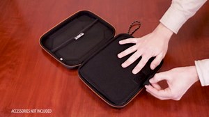 USA Gear Phone Camera Stabilizer Hard Case with Foam Compatible with DJI Osmo Mobile 6,DJI OM 4 SE, iPhone Gimbal and more Phone Stabilizer for Video Recording - Water Resistant Portable Travel Case