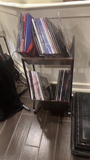 My Vinyl collection so far #80s #fyp #ladygaga #strangerthings #katyperry