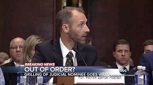151K views · 3.5K reactions | OUT OF ORDER? A confirmation hearing for one of Pres. Donald J. Trump's nominees for federal judge has gone viral – with the nominee admitting to lawmakers he has never actually tried a case in court. David Kerley reports. www.abcnews.go.com | ABC World News Tonight with David Muir | Facebook