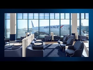 New Air France lounge at Chicago airport