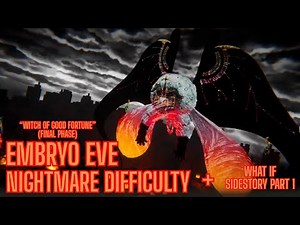 Embryo Eve Nightmare Mode Boss Fight - Madoka Magica Magia Exedra Magia Record Final Chapter Boss 1