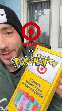 TARGET x POKÉMON Mystery Bottle Unboxing – EARLY PULL 💧