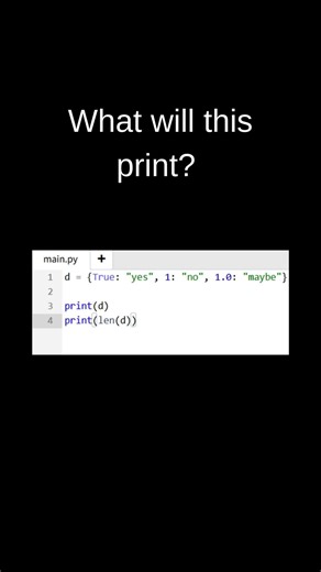 Python Dictionary Trap 😳 Why Is There Only ONE Key? | What Will This Print? #muskernel #python