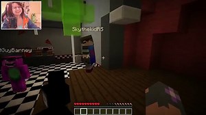 Laurance, and Aphmau Minecraft Five Nights at Freddys Hide n Seek   Kissing Goat