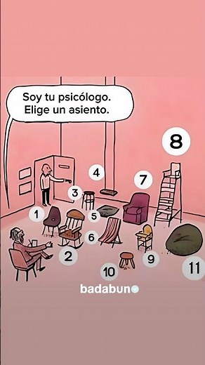 Escoge un asiento y descubre qué dice sobre tu personalidad