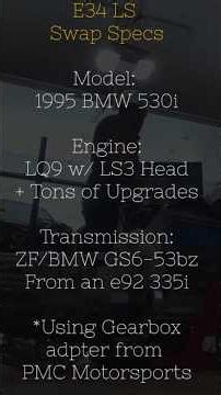 3D Scanned LS Swap?! BMW E34 V8 Build 🖥️➡️🔧