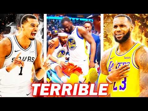 DURÍSIMA LESIÓN! ROBARON A LAKERS? WEMBY DICE QUE ES EL MVP