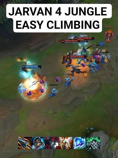 JARVAN IV BEST JUNGLER FOR CLIMBING FAST #leagueoflegends #riotgames #leagueclips #gaming