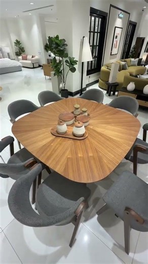 Shopping at a home furniture showroom ✨