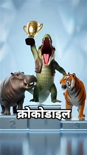 Who Wins the Bite Force Battle? 🦁🐅🐊