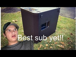 QSC KS118 unboxing!! | Best sub ever!!