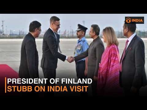 President of Finland Stubb on India visit & more news | DD India Newshour | 8 AM IST