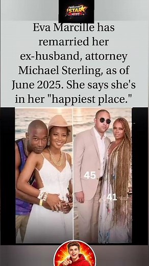 Eva Marcille remarried her ex-husband 💍😊