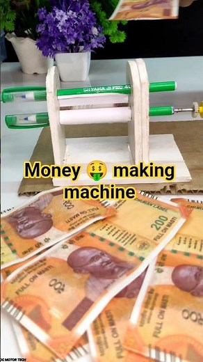 Money making machine #moneymaking#youtubeshorts #smarthome #diycrafts