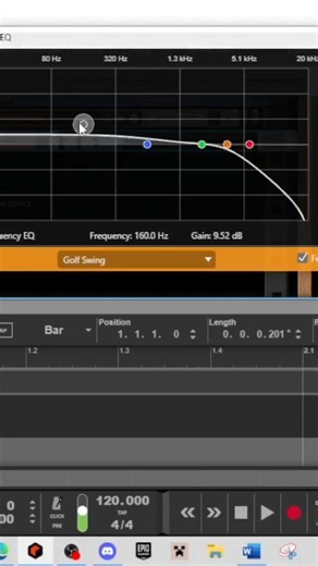 Making a Drum Kit using Wii Sports Golf [78] #shorts #music #entertainment