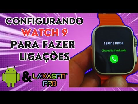 Como configurar Watch 9 Ultra Smartwatch para fazer ligações no Android