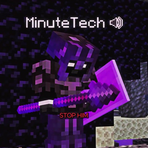MinuteTech Is Trying To Find...🥶☠️#shorts #minecraft