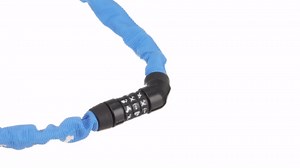 ABUS Steel-O-Chain 4804C Symbols Chain Lock - Combination Lock for Children's Bikes - ABUS Security Level 3-75 cm - Blue
