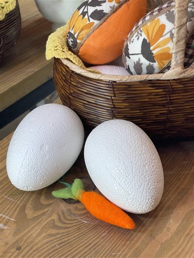 Styrofoam Easter Eggs (set of 6) | 9cm DIY Craft Blanks - Etsy