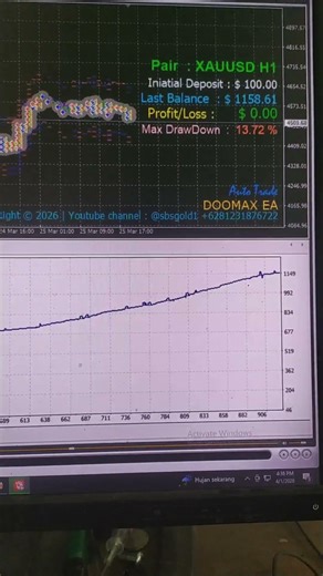 Doomax EA - very safe and profitable for XAUUD