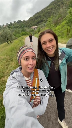 First couple of days from me and @Emily 🌞 Adventure Travel neurodivergent group trip in Italy🤩🍝 #actuallyautistic