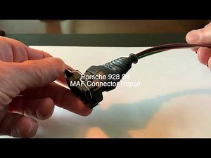 Porsche 928 Engine MAF Connector Repair