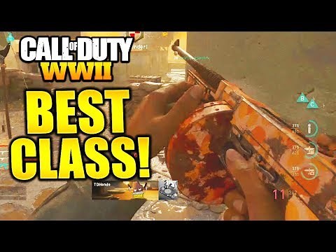 THIS SMG KILLS SO FAST! M1928 BEST CLASS SETUP COD WW2 THOMPSON BEST CLASS SETUP WW2 M1928!