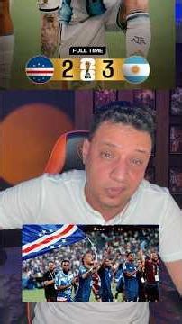 Cape Verde earns the world's respect after their loss to Argentina #Messi #WorldCup