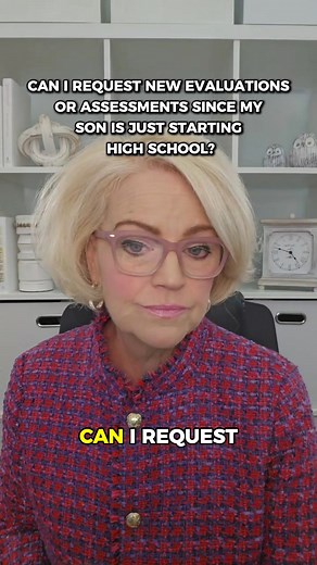 2K views | Can you request new evaluations or assessments as your child starts high school? Let’s talk about your rights and why updated assessments can be important! #SpecialEducation #IEP #StudentSupport #ParentAdvocacy #SPEDMom #HighSchoolTransition #KnowYourRights #EducationLaw | Special Education Academy | Facebook