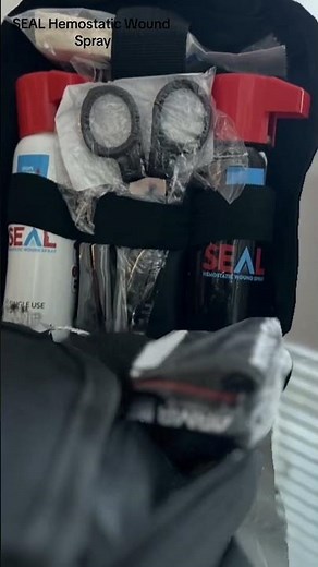 Advanced Wound Care with SEAL Hemostatic Spray #firstaid