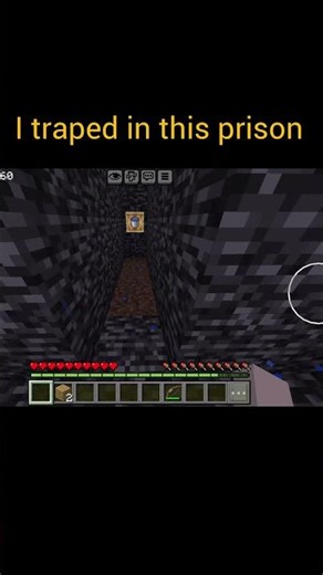 how we escape from this trap 🕳😭? #minecraft #gaming #trendingshorts