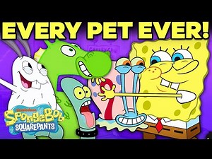 EVERY Pet in Bikini Bottom! 🐌🍍| SpongeBob SquarePants