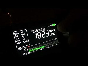 ATS Mini V3S in 2nd RSGB 1.8MHz CW contest - part 1 (AGC/AVC adjustment)