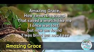 Amazing Grace with lyrics