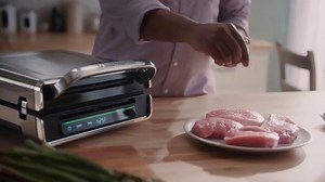 George Foreman Cooking Contact Smokeless Grill TV Spot, 'Let’s Meal for Real'