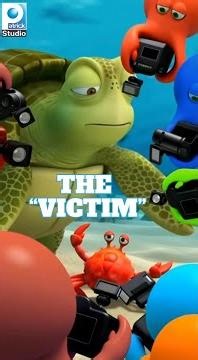 AI cartoon | The "victim"