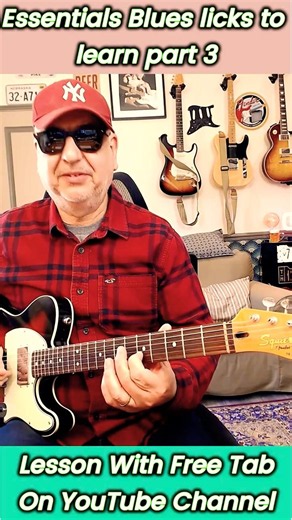 Essential Blues Licks Lesson (FREE TAB) 🎸