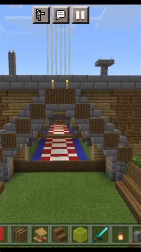 minecraft build castle