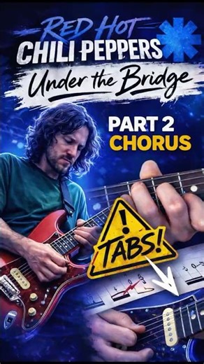 Under the bridge | Red Hot Chili Peppers | Verse+Chorus