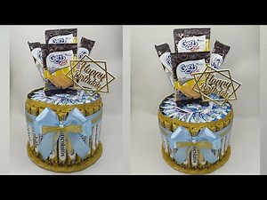 DIY | How to Make Cheap, Unique and Simple Tart Snacks | Birthday Cake From Snack