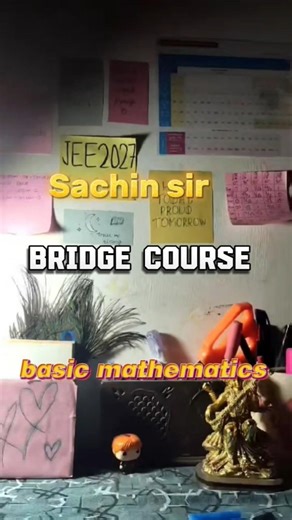 Bridge Course se Basic Maths Samajh Aa Gaya! JEE Comeback Begins 🚀#shorts #studyvlog #jee2027 #jee
